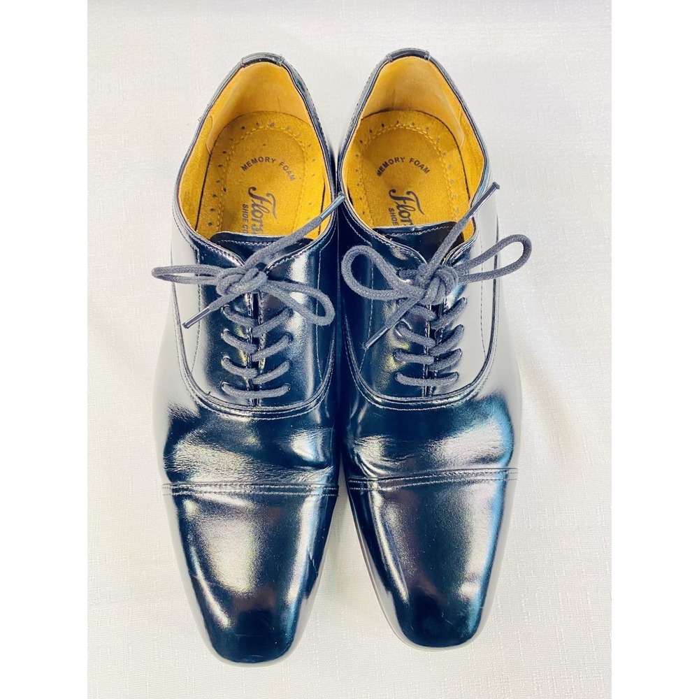 Florsheim Corbetta Men's Black Leather Cap Toe Oxfords Size 8.5